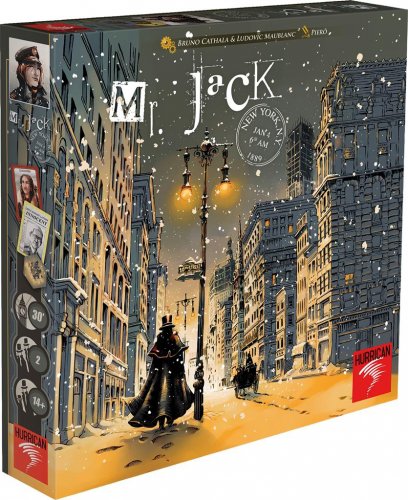Настольная игра - Mr. Jack in New York (містер Джек в Нью-Йорку) ENG