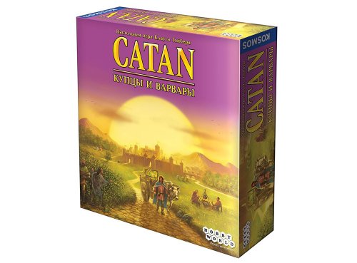 Настольная игра - Настільна гра Колонізатори. Купці і Варвари (Catan: Traders and Barbarians) (доповнення)