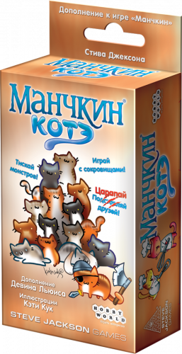 Настольная игра - Настільна гра Манчкін Коте (Munchkin Kittens) (доповнення)