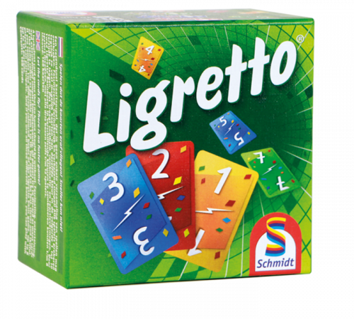 Настольная игра - Настільна гра Ligretto Green Set (Лігретто Зелений)