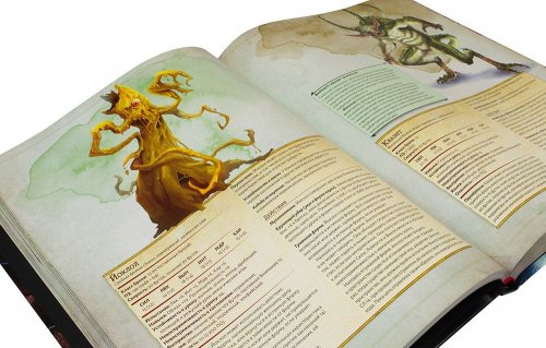 Настольная игра - Настільна гра Dungeons & Dragons. Енциклопедія чудовиськ (Dungeon & Dragons. Monster manual) RUS