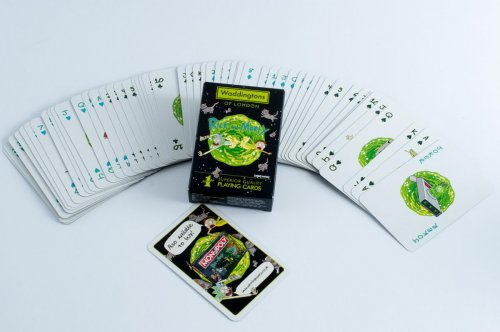 Игральные карты - Гральні карти Waddingtons Rick & Morty