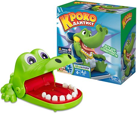 Настольная игра - Крокодил Дантист (Crocodile Dentist) RUS