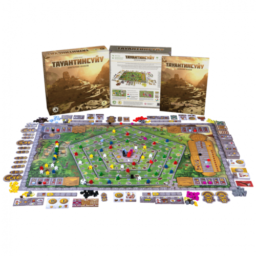 Настольная игра - Тауантинсуйу. Империя Инков (Tawantinsuyu: The Inca Empire) RUS