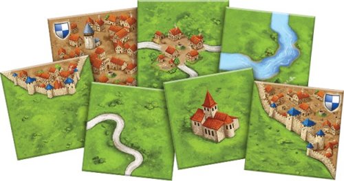 Настольная игра - Каркасон (Carcassonne) UKR