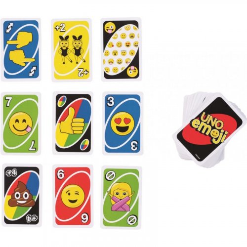 Настольная игра - UNO Emoji (УНО Смайли)
