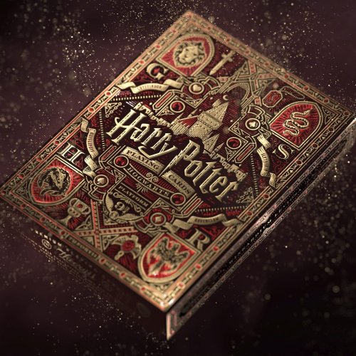 Аксессуары - Игральные Карты Theory11 Harry Potter Gryffindor Edition (Гарри Поттер Гриффиндор) Red