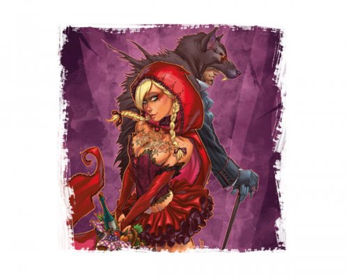 Настольная игра - Страшные сказки: Белоснежка и Красная Шапочка ( Dark Tales: Little Red Riding Hood & Dark Tales: Snow White) дополнение