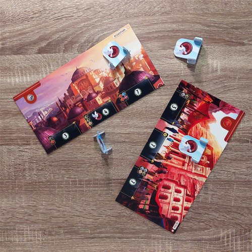 Настольная игра - 7 Чудес (2 видання): Міста (7 Wonders (2nd Edition): Cities) Доповнення UKR