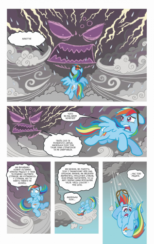Комиксы - Комікс My Little Pony. Герої #2 Стрімка Веселка (My Little Pony: Micro Series - Rainbow Dash #2) UKR