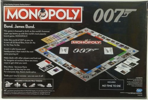 Настольная игра - Monopoly James Bond 007 (Монополія Джеймс Бонд 007) ENG