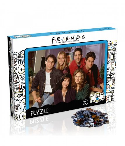 Аксессуары - Пазл 1000 Piece Jigsaw Puzzle Friends Apartment