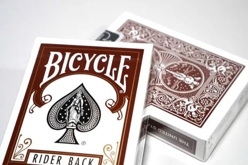 Игральные карты - Гральні карти Bicycle Rider Back Brown