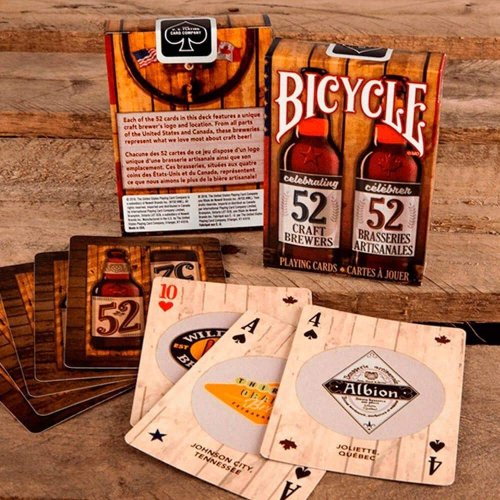 Аксессуары - Игральные Карты Bicycle Craft Beer 