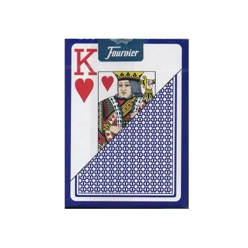 Игральные карты - Игральные карты Fournier 55 de luxe red/blue 