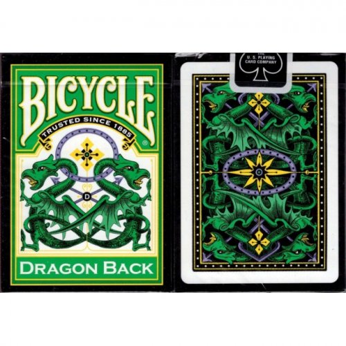 Игральные карты - Гральні карти Bicycle Dragon Back Green