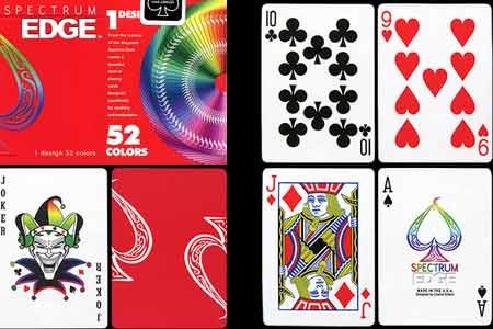 Игральные карты - Игральные Карты Bicycle Spectrum Edge (Cardistry Cards)