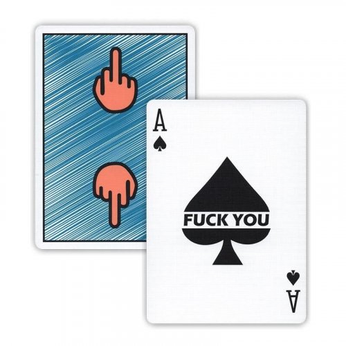 Игральные карты - Гральні карти Fuck you playing cards
