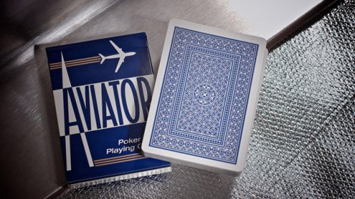 Игральные карты - Игральные Карты Aviator std.index red/blue