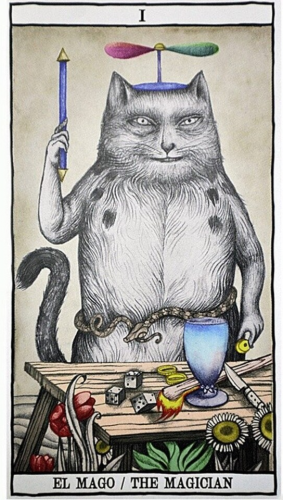 Игральные карты - Карти Таро Tarot Cats by Ana Juan