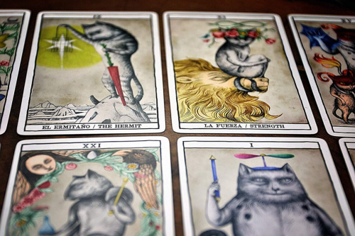 Игральные карты - Карты Таро Tarot Cats by Ana Juan