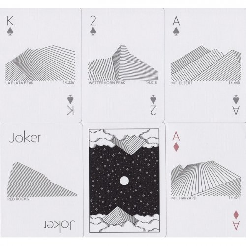 Аксессуары - Гральні карти Peak (Night) Playing Cards