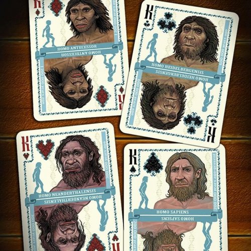 Аксессуары - Игральные Карты Evolution of Mankind Playing Cards