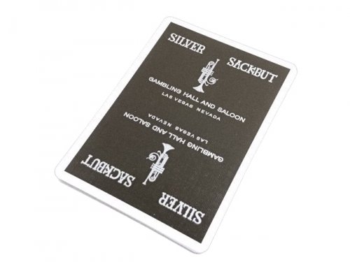 Аксессуары - Гральні карти Silver Sackbut (Black)