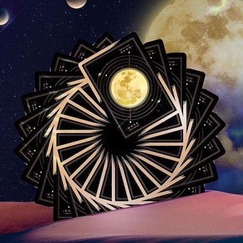 Аксессуары - Гральні карти The Moon Playing Cards (Cardistry Cards)