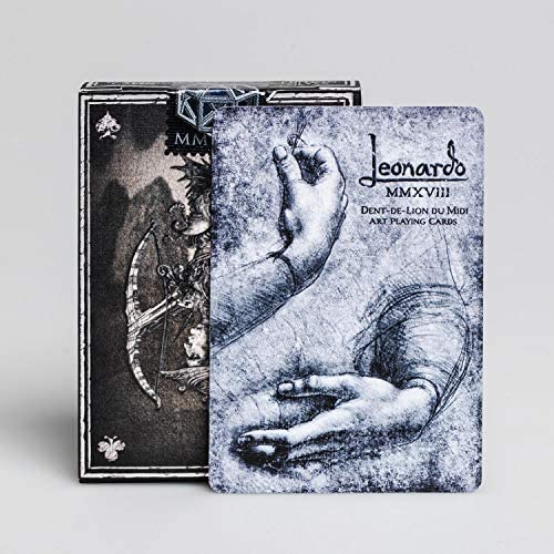 Игральные карты - Игральные Карты Leonardo MMXVIII Silver Edition