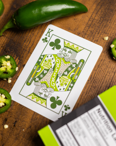 Предзаказы - Игральные Карты Gettin’ Saucy Jalapeño Pepper by Organic Playing Cards