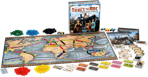 Настольная игра - Ticket to Ride - Rails & Sails (Билет на поезд, Квиток на Потяг - Рейки та Вітрила) ENG