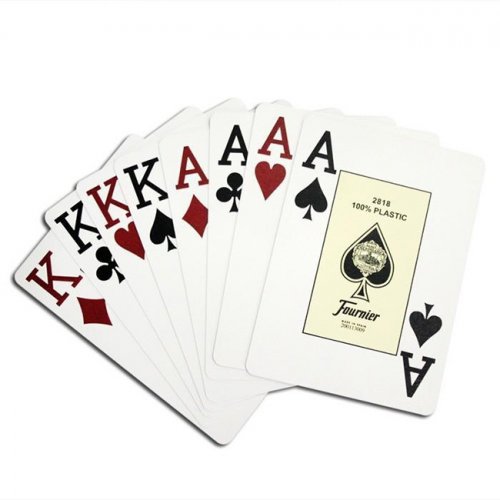 Игральные карты - Пластиковые Игральные Карты Fournier 2818 Playing Cards 100% (without packaging)