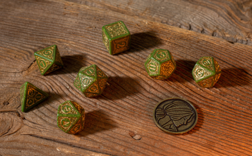 Аксессуары - Набор Кубиков The Witcher Dice Set. Triss - The Fourteenth of The Hill (Dice)