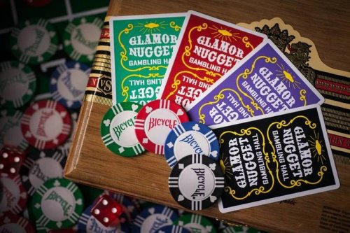 Игральные карты - Игральные Карты Glamor Nugget Black
