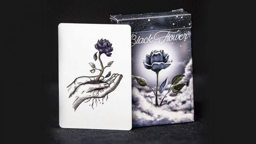 Игральные карты - Игральные Карты Black Flower Playing Cards by Jack Nobile
