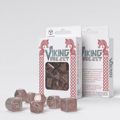 Аксессуары - Набор кубиков Viking Modern Dice Set: Niflheim

