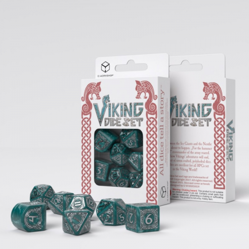 Аксессуары - Набор кубиков Viking Modern Dice Set: Mjolnir
