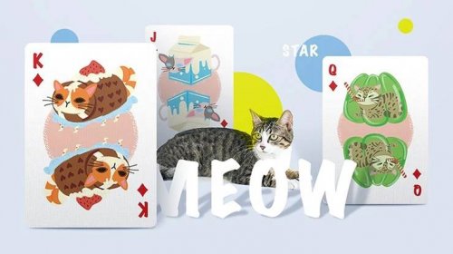 Игральные карты - Игральные Карты Meow Star Playing Cards V2 - Vending Machine