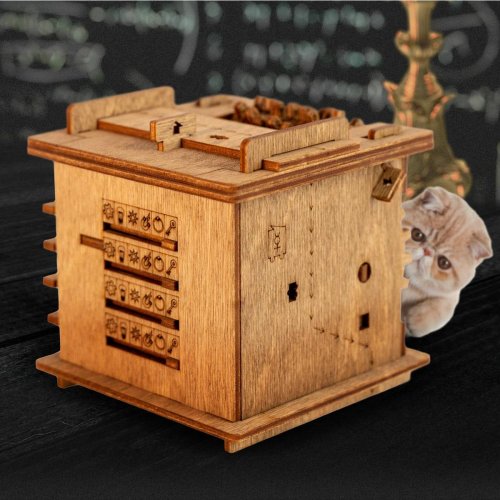Головоломка - ClueBox - Escape room in a box. Schrödinger's Cat
