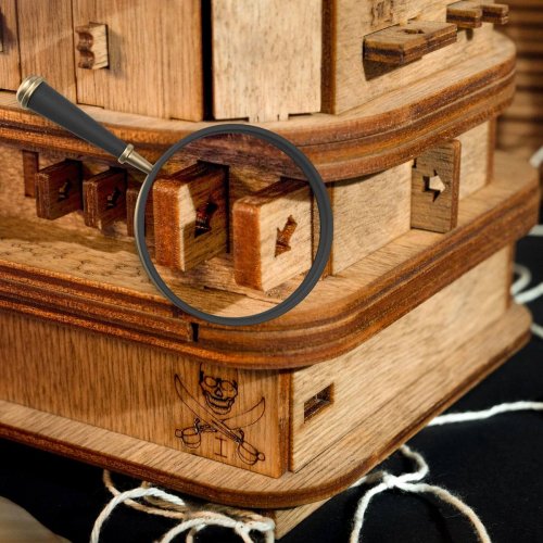 Головоломка - ClueBox - Escape Room in einer Box. Davy Jones' Locker
