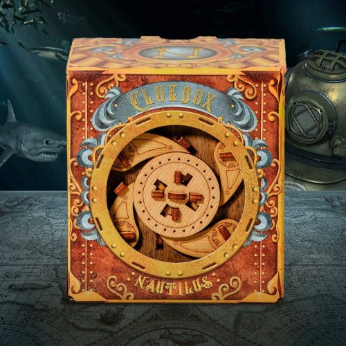 Головоломка - Cluebox - Escape Room in einer Box. Captain Nemo`s Nautilus

