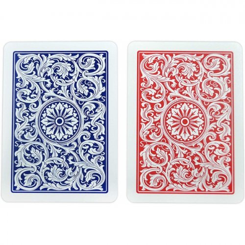 Игральные карты - Пластиковые Карты COPAG Double DECK JUMBO red/blue
