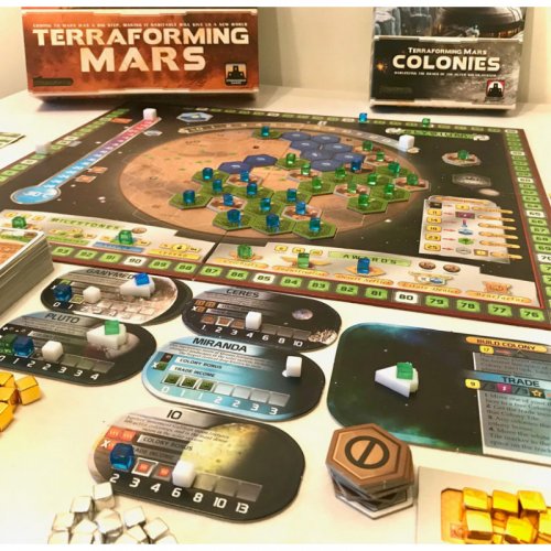 Настольная игра - Доповнення Тераформування Марса. Колонії  