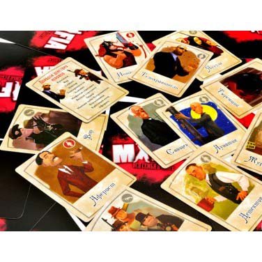 Настольная игра - Настільна гра Мафія. Вся сім'я в зборі (карткова гра) (Mafia: Vendetta)