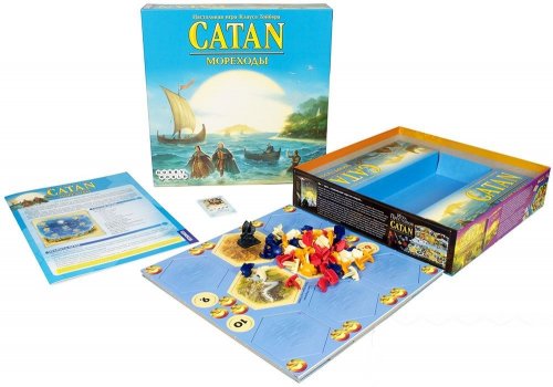 Настольная игра - Настільна гра Колонізатори Мореплавці (Catan: Seafarers) (доповнення)