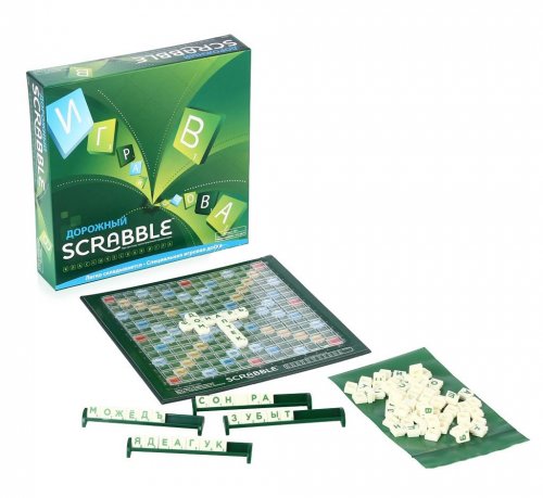 Настольная игра - Настільна гра Scrabble Travel (Скрабл Дорожня Версія) RUS