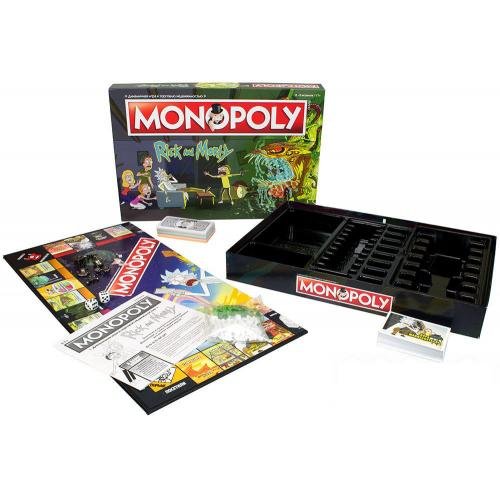 Настольная игра - Монополия. Рик и Морти (Monopoly. Rick and Morty Edition) RUS
