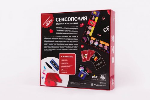 Настольная игра - Сексополія (Sexopoly) RUS