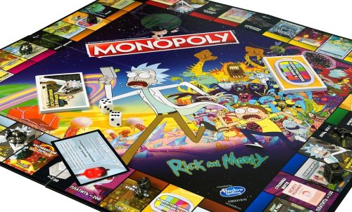 Настольная игра - Монополия. Рик и Морти (Monopoly. Rick and Morty Edition) RUS
